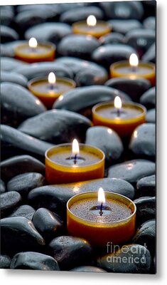 Votive Candles Metal Prints