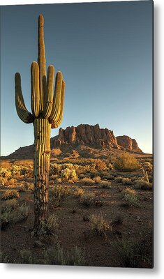 Superstition Mountains Metal Prints