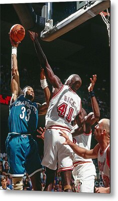 Tim Hardaway and Alonzo Mourning Art Print by Andrew D. Bernstein - NBA  Photo Store