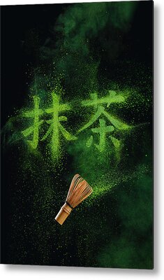 Matcha Tea Tools ' Poster, picture, metal print, paint by Stephen