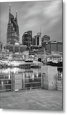 Capital Building In Nashville Tennessee Metal Prints