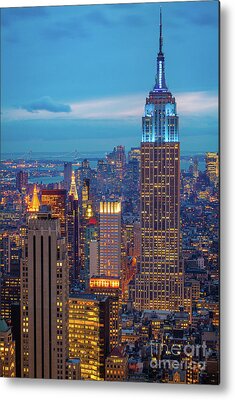 Empire State Building Metal Prints