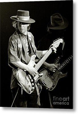 Stevie Ray Vaughn Metal Prints