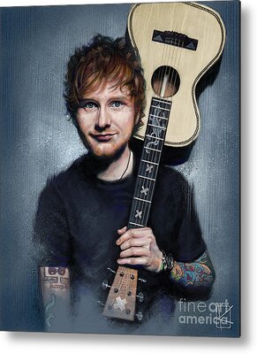 Ed Sheeran Metal Prints