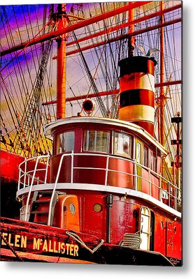 Seaport Metal Prints