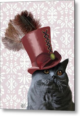 Dictionary Print Diligent Maine Coon Cat in Top Hat Great Gift for Cat Lovers! Steampunk Cat Art Print
