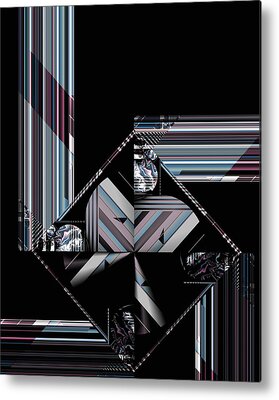 Fractal Metallic Metal Prints