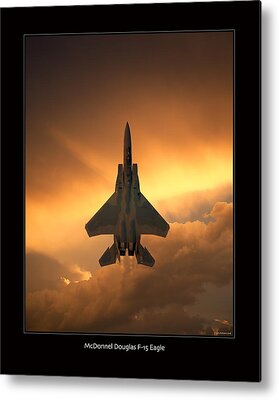 F-15 Eagle Metal Prints