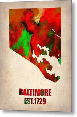 Designs Similar to Baltimore Watercolor Map
