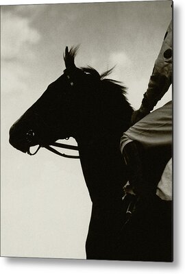 Race Horse Metal Prints