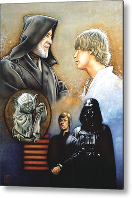 Star Wars Saga Metal Prints