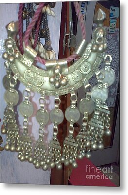 Ethnic Jewellary Metal Prints