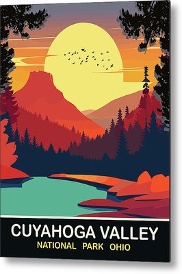 Cuyahoga Valley National Park Metal Prints