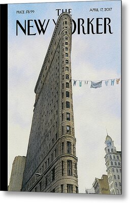 Flat Iron Metal Prints