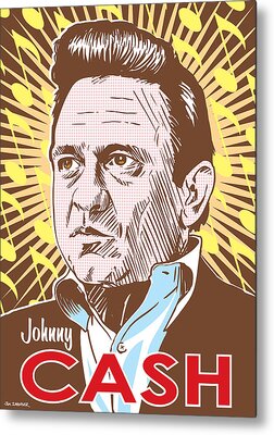 Johnny Cash Metal Prints