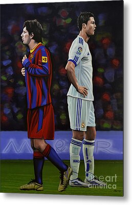 Cristiano Ronaldo Metal Prints