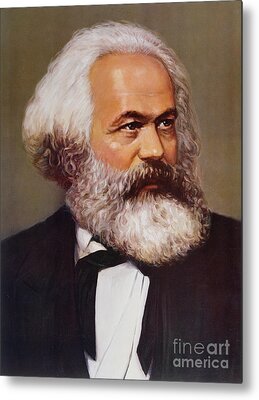 Karl Marx Metal Prints