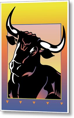 Minotaur Metal Prints