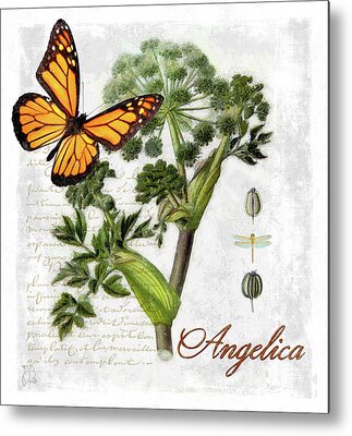 Angelica Metal Prints