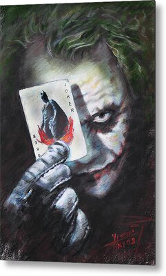 Heath Ledger Metal Prints