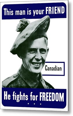 Canadian Army Metal Prints