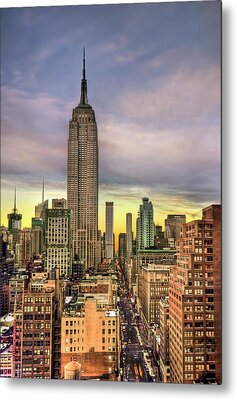 New York State Of Mind Metal Prints