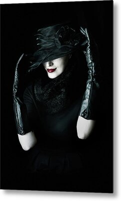 Femme Fatale Metal Prints