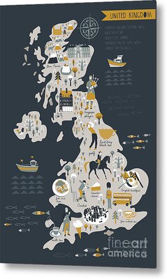 Designs Similar to Cartoon Map Of United Kingdom
