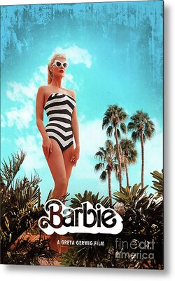 Barbie Movie Metal Prints