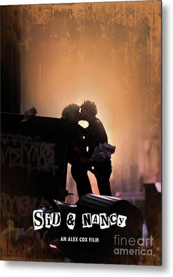 Sid And Nancy Metal Prints