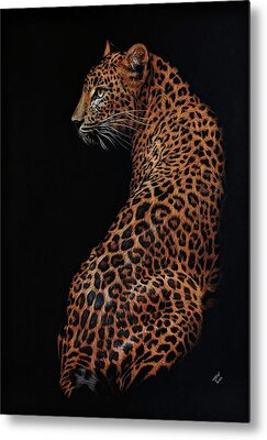 Sri Lankan Artist Metal Prints