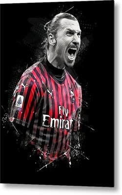 Zlatan Ibrahimovic Legend AC Milan Outfit Jigsaw Puzzle by Patel