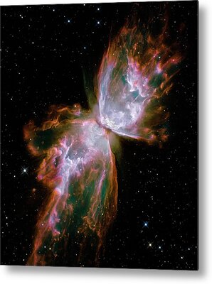 Bipolar Nebula Metal Prints