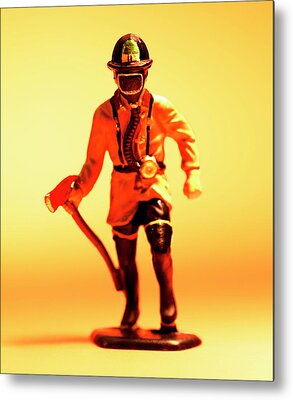 FIREFIGHTER BREATHING APPARATUS AXE MASK FIRE GIANT POSTER ART PRINT X2880 