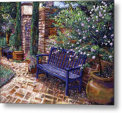 Patio Garden Metal Prints