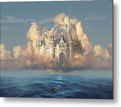 Dimensional Digital Art Metal Prints