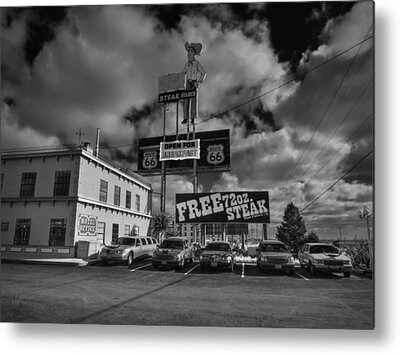 The Big Texan Steak Ranch Metal Prints