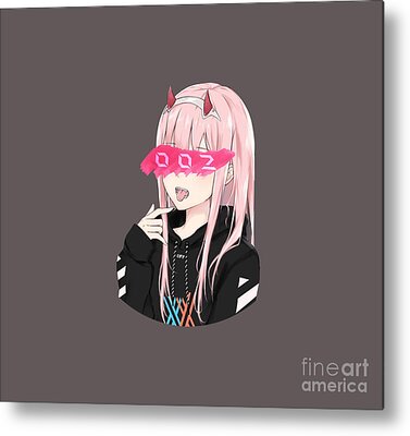 Anime Girl Metal Wall Art / Anime Girl Metal Prints - Fine Art America