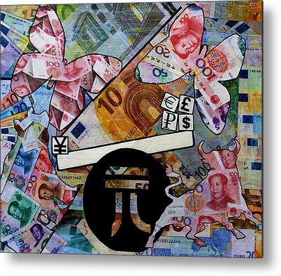 Finance Mixed Media Metal Prints