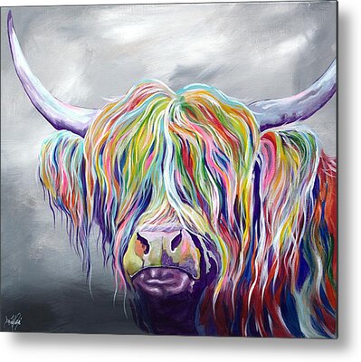 Scottish Highland Cattle Art Pixels