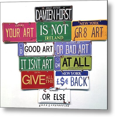 Damien Hirst Metal Prints