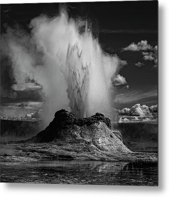 Castle Geyser Metal Prints