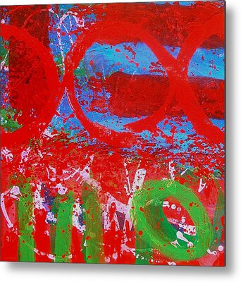 Abstract Expresionism Metal Prints