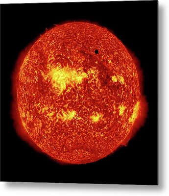 Transit Of Venus 2012 Metal Prints