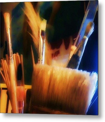 Bristles Metal Prints