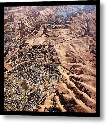 Urban Sprawl Metal Prints