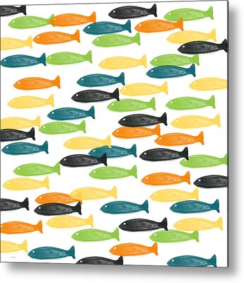 Colorful Fish Metal Prints