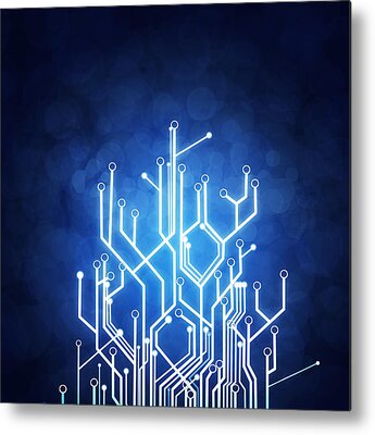 Integrated Circuit Metal Prints