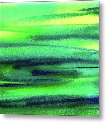 Abstract Landscape Metal Prints