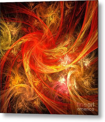 Ring of Fire Unique Metal Prints